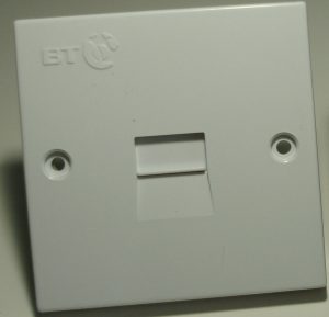 BT Master Sockets installed