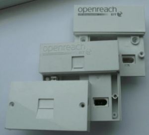 BT master sockets with added components
