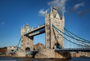 East London telephone engineer uses Tower bridge daily