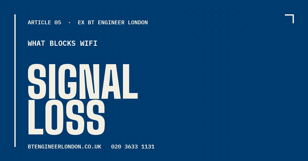 Article cover — what blocks your WiFi signal