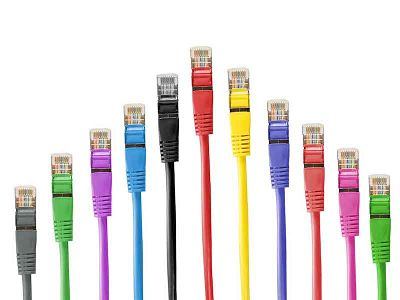 Cat5e and Cat6 data cable installation