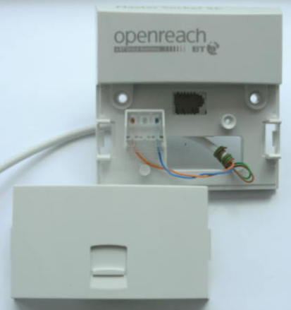 Hidden cable routing